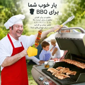 انبر استیل و سیلیکونی آشپزخانه (4)